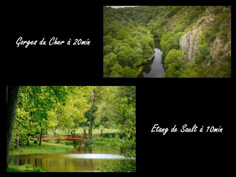 Centre-Ville - Gare - Jardin Wilson - Chateau Bourbon Montluçon المظهر الخارجي الصورة