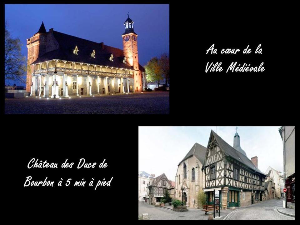 Centre-Ville - Gare - Jardin Wilson - Chateau Bourbon Montluçon المظهر الخارجي الصورة